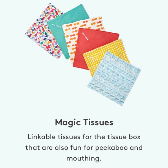 Lovevery Magic Tissue Box with Tissues (Sensor Play Kit) - Picture 2 of 2